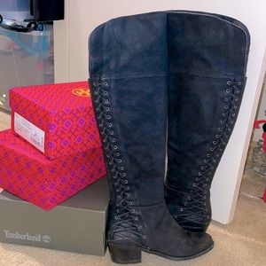 VINCE CAMUTO Over the knee leather boots